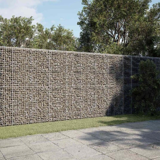 vidaXL Gabion med 5 mm Tråd og 5x5 cm Maske 1000x30x200 cm
