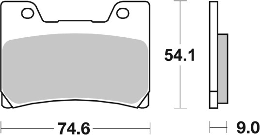 sbs 645HS Bremseklosser