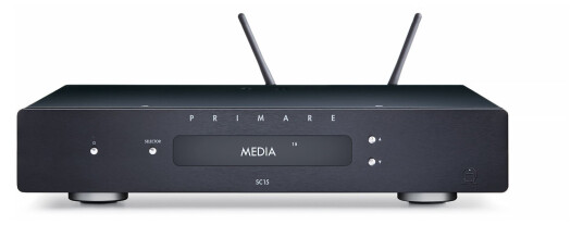 Primare SC15 Prisma MK2 - Forforsterker, DAC og nettverksspiller med WiSA Sort