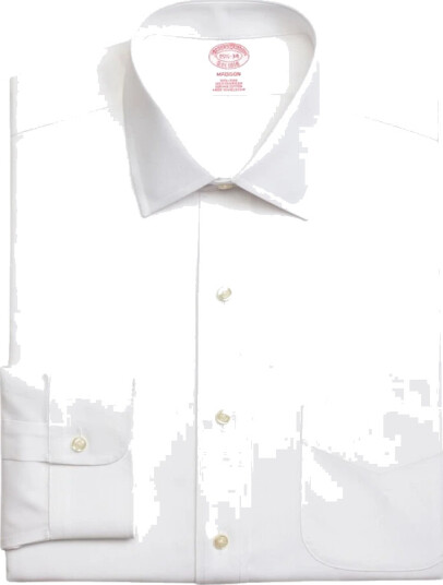 Brooks Brothers Herre Skjorter Hvit L,