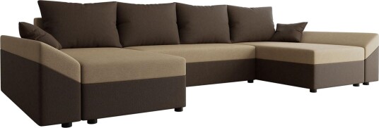 Ovadia 5 seters Sovesofa Brun/Beige