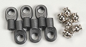 Traxxas 5349 Rod Ends w/Hollow Balls Small Revo 6 Traxxas 5349 Rod Ends w/Hollow Balls Small Revo 6