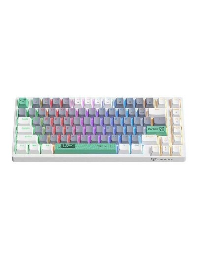 Onikuma G52 Mekanisk Gamingtastatur 82 Taster Hvit Onikuma G52 Mekanisk Gamingtastatur 82 Taster Hvit