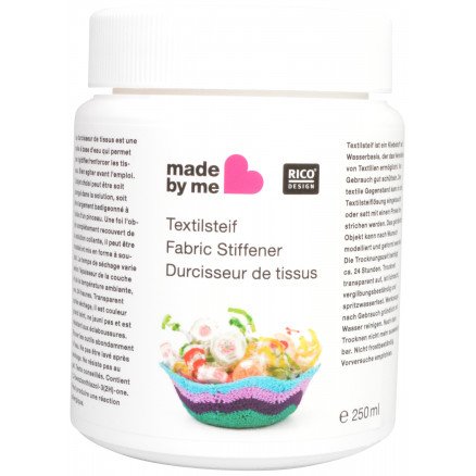 Rico Design Textil Fixer Tekstilstivelse Transparent 250ml