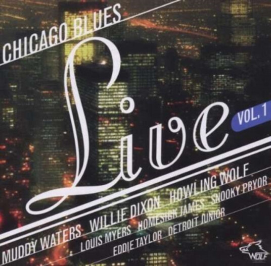 Diverse Artister Chicago Blues Live Vol 1 CD Diverse Artister Chicago Blues Live Vol 1 CD