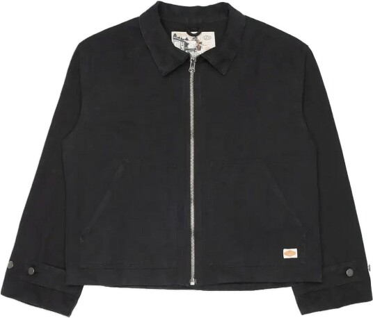 Nudie Jeans Lana Jacket Duck Canvas Black Black S