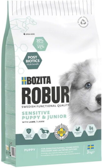 Bozita Robur Sensitive Grain Free Puppy Hundefôr 3 kg Bozita Robur Sensitive Grain Free Puppy Hundefôr 3 kg