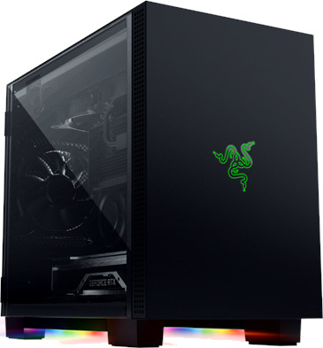 Razer Tomahawk M1 Mini-ITX - Kabinett - Minitower - Svart