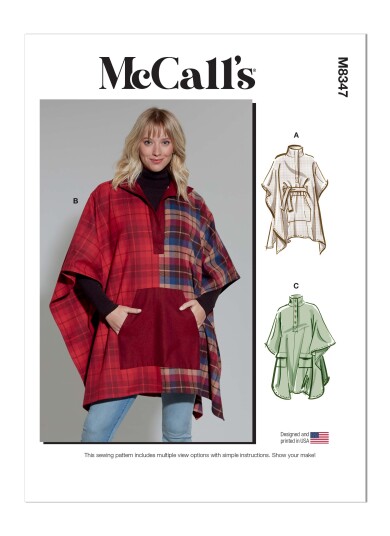 McCall's 8347 - Poncho ZZ (L-XL-XXL)