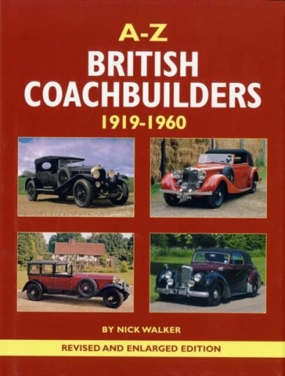 A-Z Of British Coachbuilders 1919-1960 Av Nick Walker