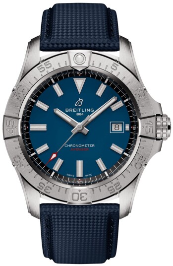 Breitling Herreklokke A17328101C1X1 Avenger Automatic 42 Blå/Lær