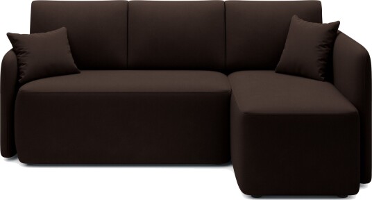 Hadson 3 seters Sofa med Divan Brun