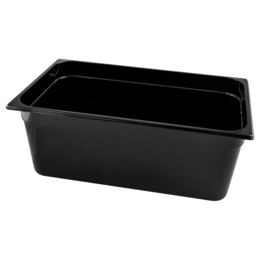 VEGA Kantine Nero GN 1/1; Størrelse GN 1/1 26.4l 53x32.5x20 cm  LxBxD ; Svart