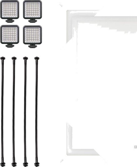DÖRR LT-6060 LED lysplate sett med VL-49 videolys