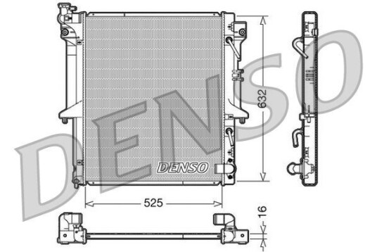 Radiator DENSO DRM45018