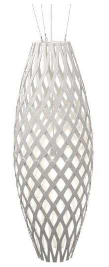 David Trubridge - Hinaki Pendel H140 Hvit 2 Sider