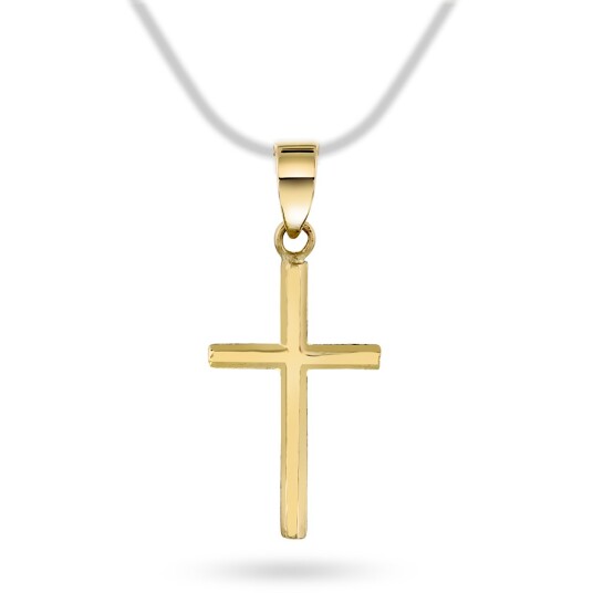 Pan Jewelry, Anheng 585 gult gull med kors Pan Jewelry, Anheng 585 gult gull med kors