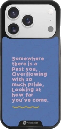 Phonecases3D iPhone 17 Pro Jess Rachel Sharp 3D mobildeksel, svart