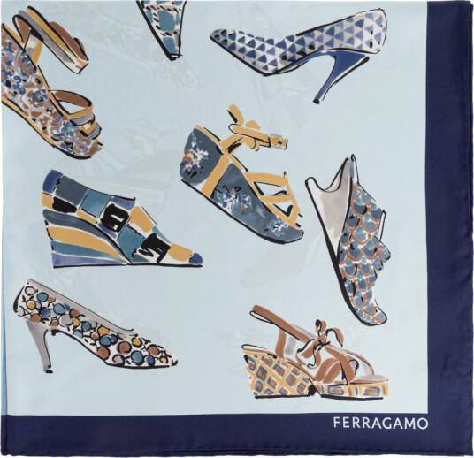 Ferragamo Dame Accessories Blå ONE SIZE,