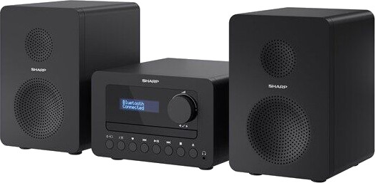 Sharp XL-B520D Svart Sharp XL-B520D Svart