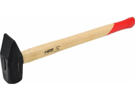 Awtools Black Hammer 3,0 Kg Trehåndtak Sort Line