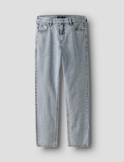 LMTD Nlmbirm Dnm R Loose Pant Noos Blue 152
