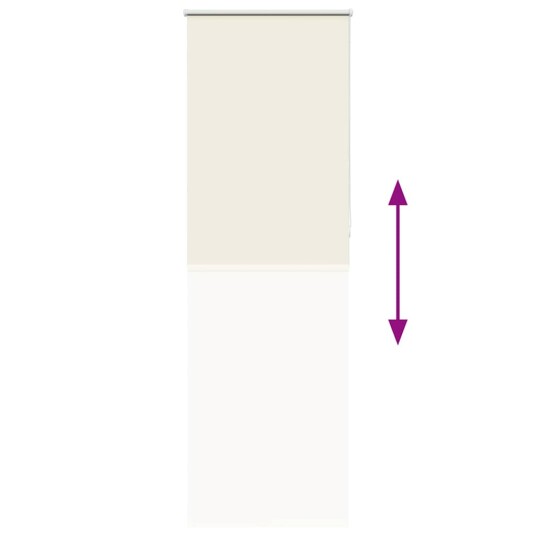 Rullegardin lystette 70x230 cm stoff bredde 65,7 cm polyester 8721158328083