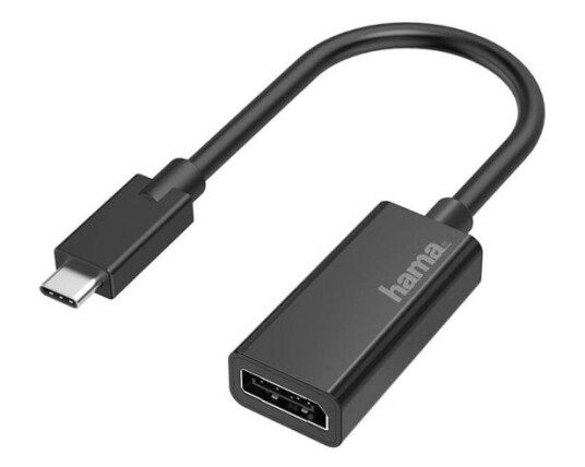 Hama Adapter Video USB-C til DisplayPort Ultra-HD 4K