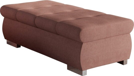 Cerys Fotpall 60 cm - Rosa