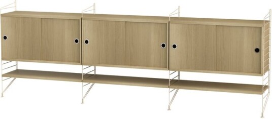 String stue eik & beige Kombinasjon F