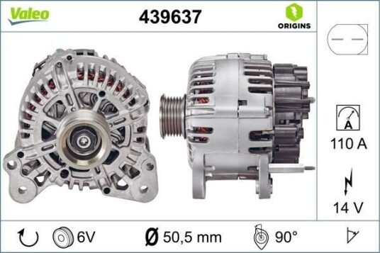 VALEO 439637 Dynamo