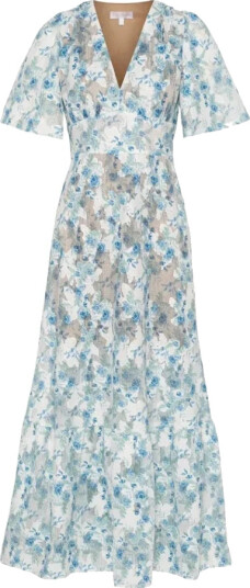 Love Lolina Maxikjole Celina Maxi Dress Blå