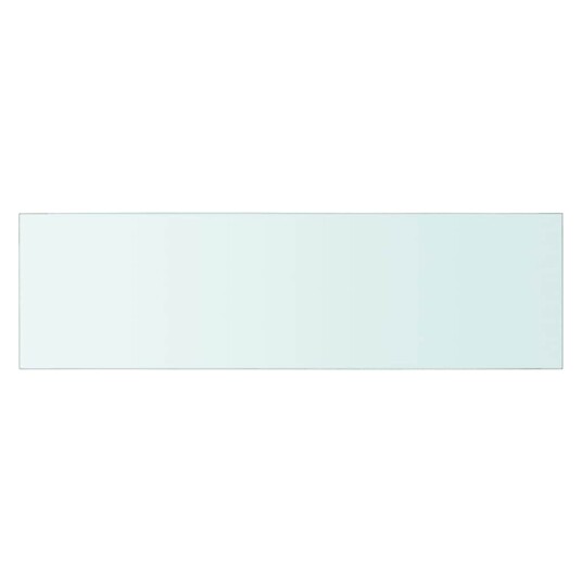 vidaXL Hyllepaneler 2 stk klart glass 70x20 cm vidaXL Hyllepaneler 2 stk klart glass 70x20 cm