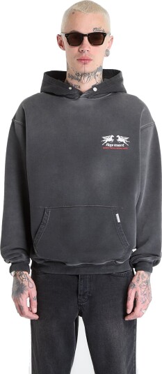 Sweatshirt REPRESENT 24 Hour Service Hoodie UNISEX Stained Black XXL