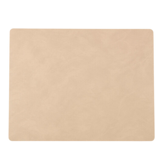 Lind DNA  Nupo square bordbrikke 35x45 cm sand