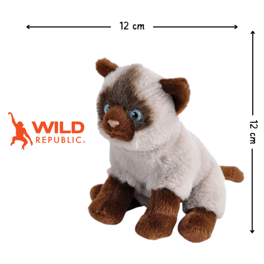 Pocketkins Eco Cat Plush 12cm | Wild Republic Pocketkins Eco Cat Plush 12cm | Wild Republic