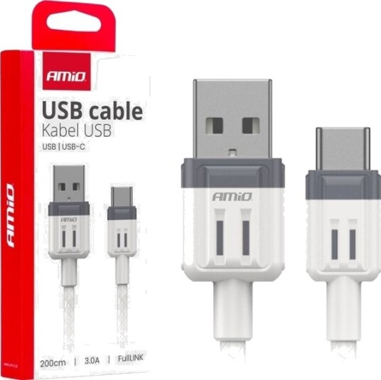 Usb-A Til Usb-C-Kabel 2 M Hvit