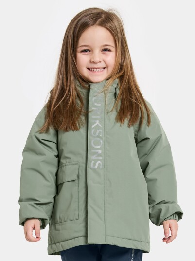 Didriksons Talvi Vinterjakke Light Moss 80