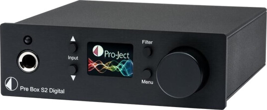 Pro-Ject Pre Box S2 Digital Forforsterker - Sort Pro-Ject Pre Box S2 Digital Forforsterker - Sort