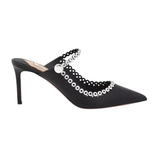 Aquazzura Dame Sko Svart 38 EU,