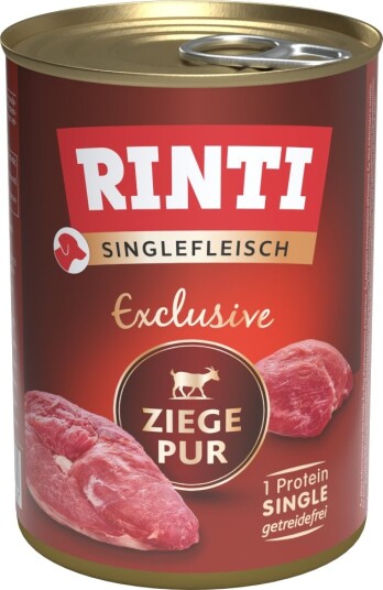 Rinti Våtfôr Singleprotein Exclusive Ren Geit 6 X 400 G