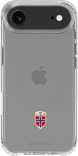 Phonecases3D iPhone Air Norges Fotballforbund Clear case -mobildeksel, svart