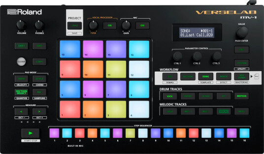 Roland Mv-1 Verselab Sangproduksjonsstudio Roland Mv-1 Verselab Sangproduksjonsstudio