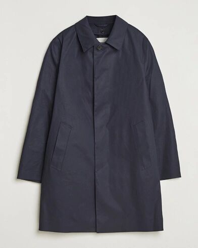 Mackintosh Dunoon Car Coat Navy