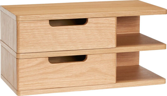 Hübsch Open Wall Shelf/Bedside Table Natural 881906 Hübsch Open Wall Shelf/Bedside Table Natural 881906