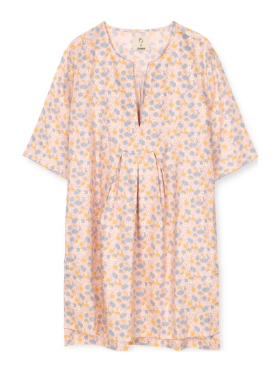 Juna Pleasantly Neel Long Tunic - Pink - S/M