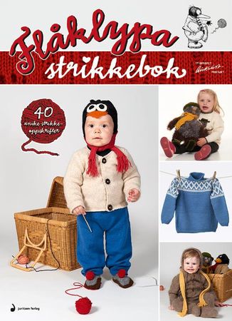 Flåklypa strikkebok Innbundet
