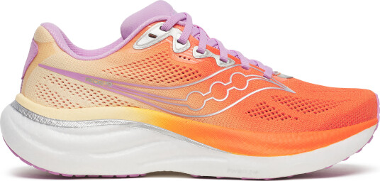 Saucony Women's Ride 19 Fire/Orchid 37.5 Saucony Women's Ride 19 Fire/Orchid 37.5