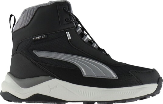 PUMA Puma Evolve 2.0 Boot Puretex Jr   PUMA BLACK SLATE SKY PUMA SILVER   38