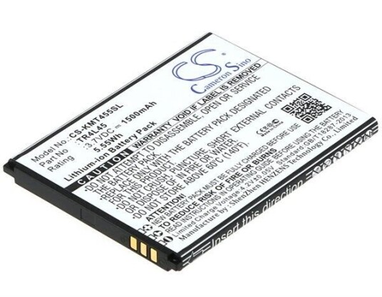 Kazam Batteri (1500 mAh 3.7 V) passende til Kazam Trooper 445L Kazam Batteri (1500 mAh 3.7 V) passende til Kazam Trooper 445L